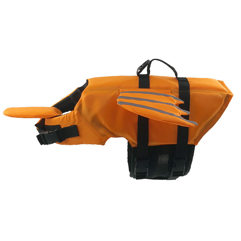 Reflective dog life jacket size chart