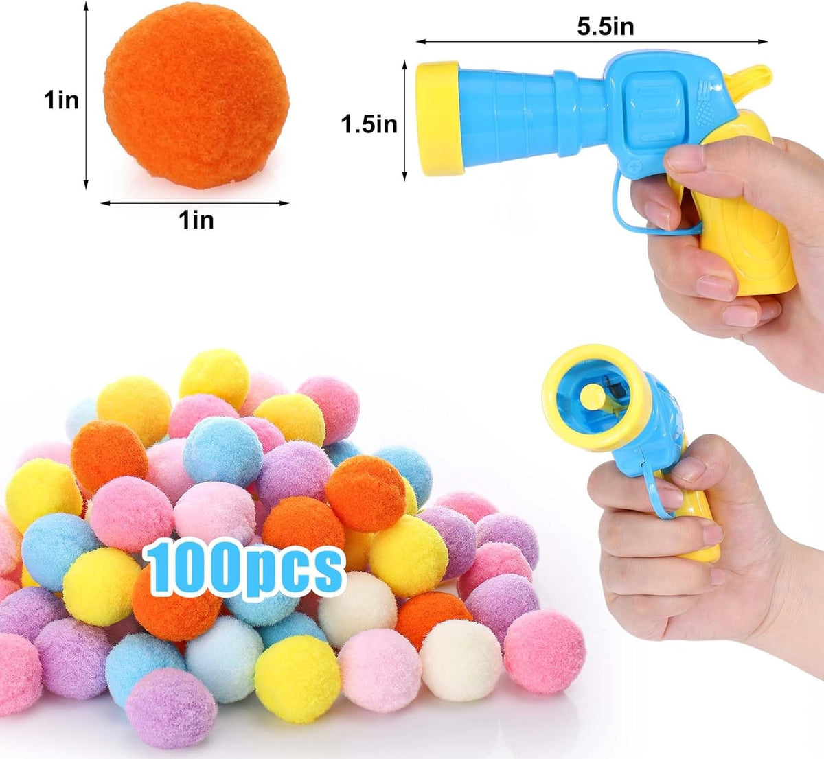 Interactive Plush Ball Launcher for Dogs & Cats