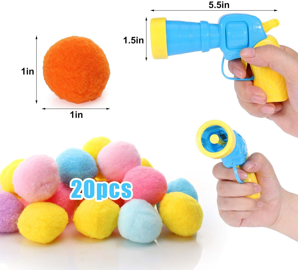 Interactive Plush Ball Launcher for Dogs & Cats